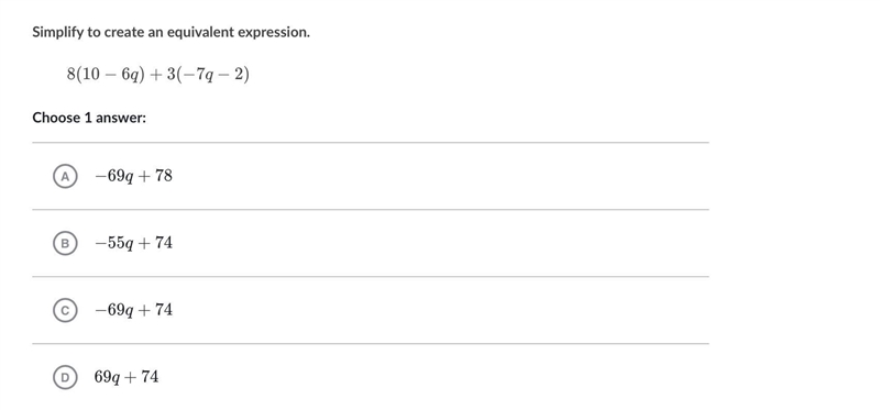 Which equivalent expression?-example-1