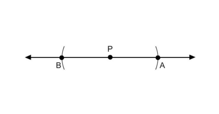 Look at the figure. Which step should be taken next to construct a line through point-example-1