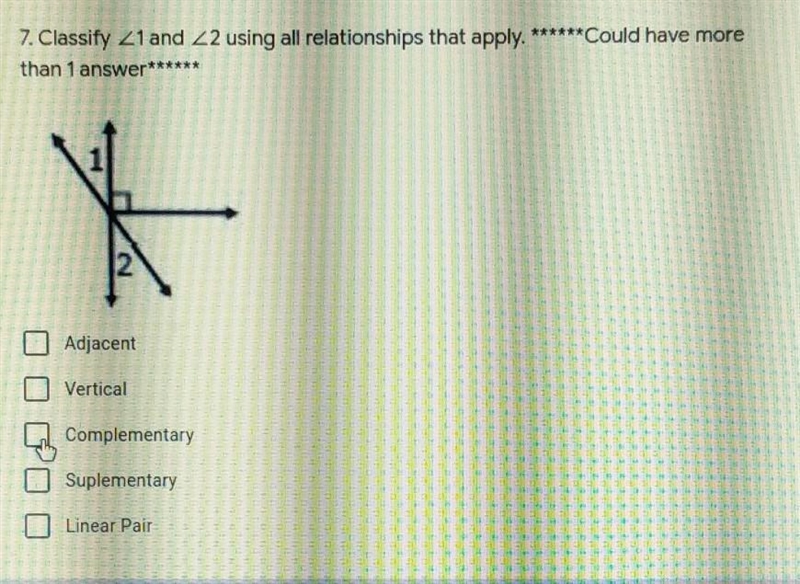 7. Classify Z1 and 22 using all relationships that apply. ******Could have more than-example-1