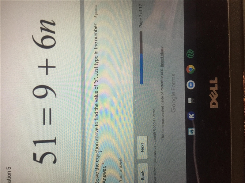 Solve and Find the value of n-example-1