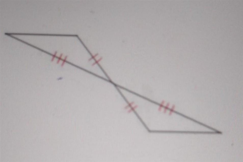 Determine if the two triangle are congruent. If they are, state how?​-example-1