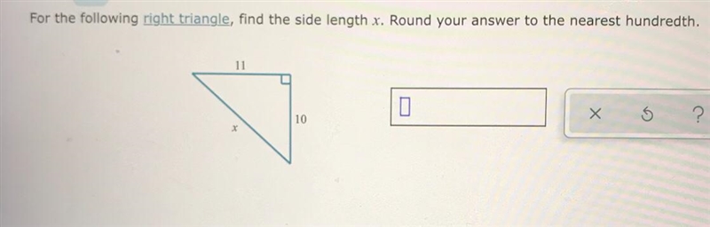 Help please! This has to do with the Pythagorean theorem.-example-1