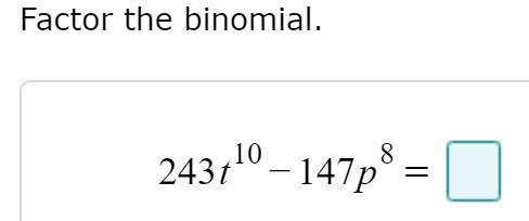 It keeps saying my answer is wrong after i identified the GCF as 3 but maybe I typed-example-1