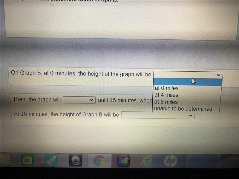 Bonita drove 8 miles from her home to the library, and then drove back. Graph A shows-example-2