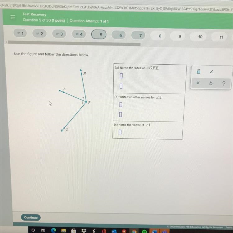 Use the figure and follow the directions below.-example-1