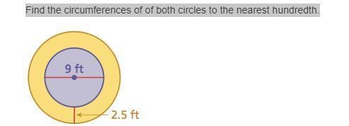 Find the circumference and round to the nearest hundredth-example-1