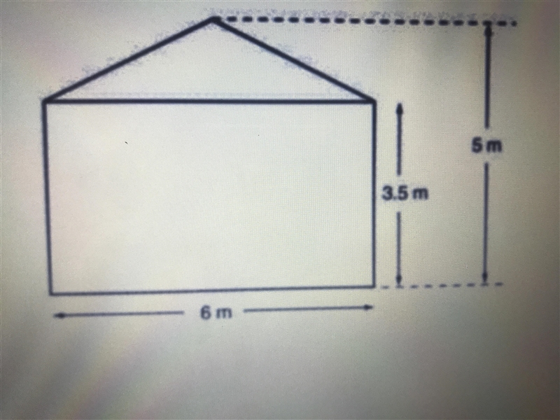 What is the area of the figure shown? A)105 B)30 C)25.5 D)not here-example-1