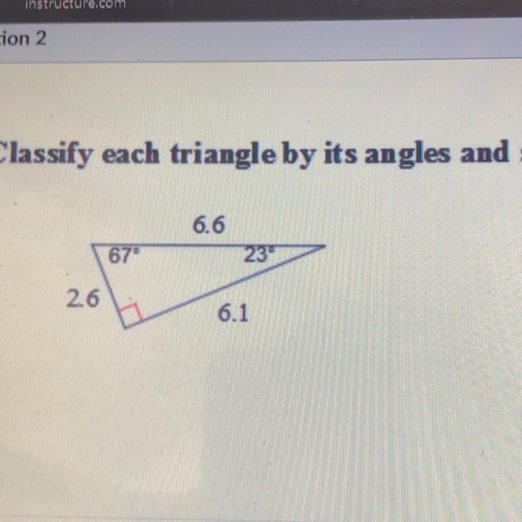 What triangle is this. May someone tell me?-example-1