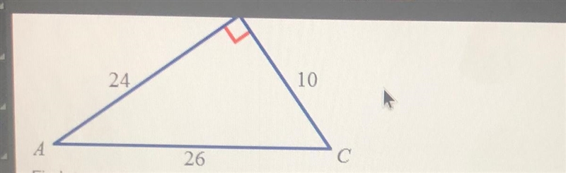 Find sin angle ∠ C. A. 12/13 B. 1 C. 13/12 D. 13/5-example-1