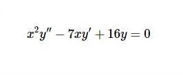 Plz Help. Euler Equations are hard! Find the general solution to the following differential-example-1