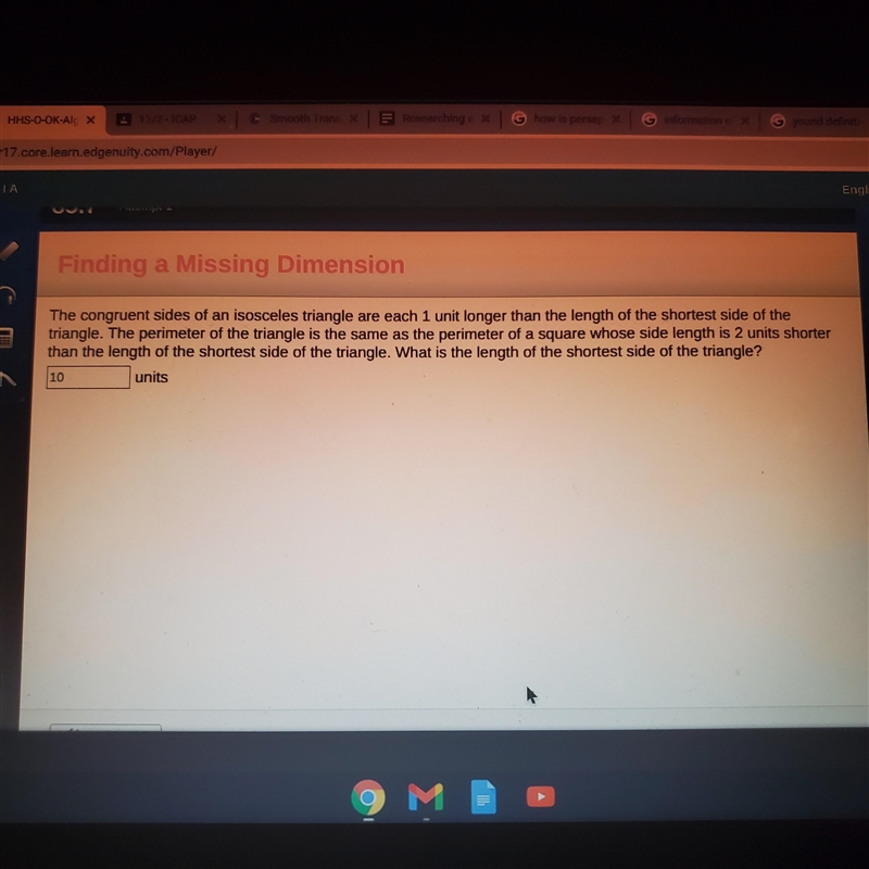 Please explain how to do the equation to get 10 units.-example-1