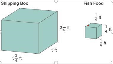 Just by looking at the images, what would be your guess of how many fish food boxes-example-1