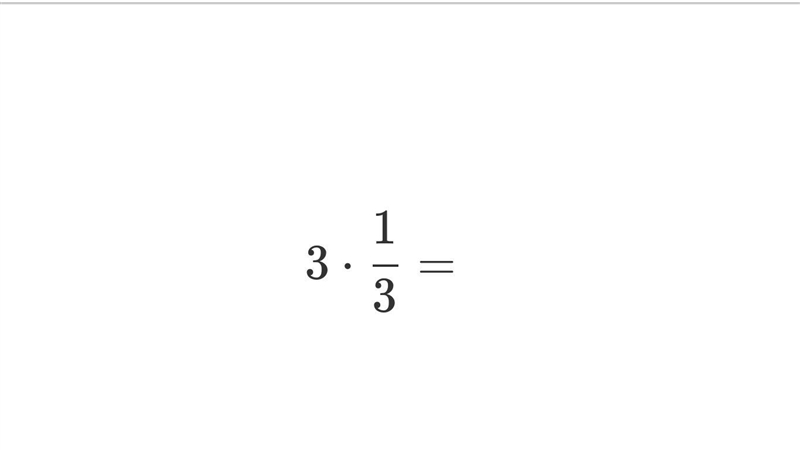 Answer these below a) 3 ⋅ 1/3 = b) 10 ⋅ 1/10 = c) 19⋅ 1/19 =-example-1