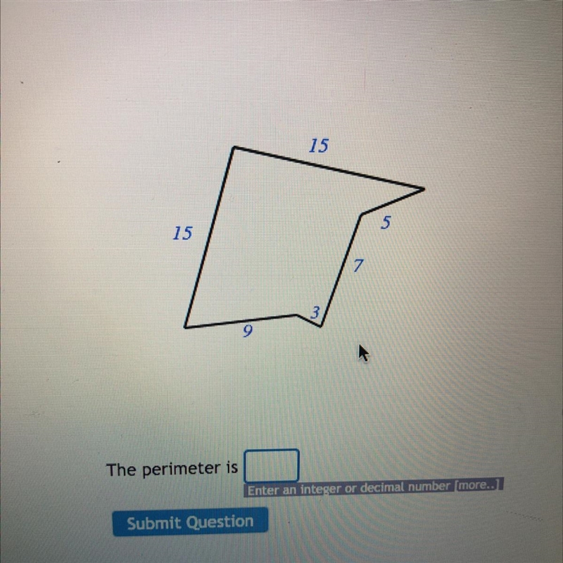 The perimeter is? Somebody help please !!!!!!!-example-1