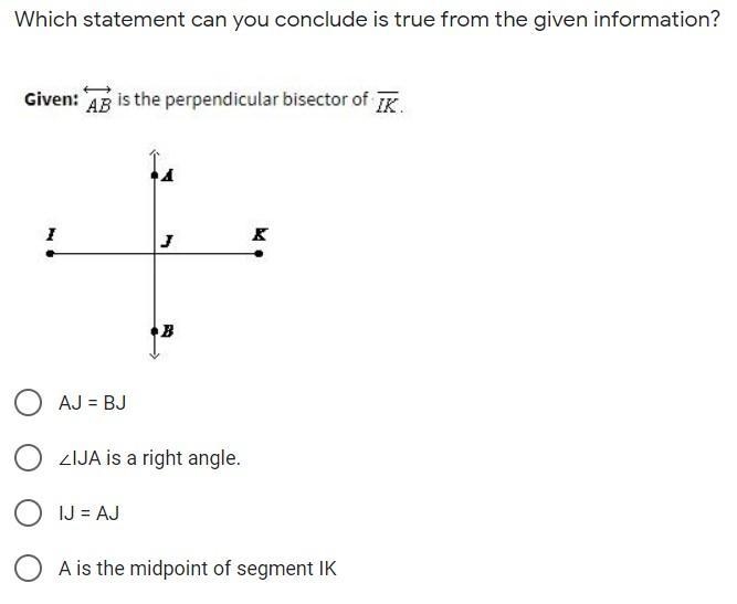 Which statement can you conclude is true from the given information?-example-1