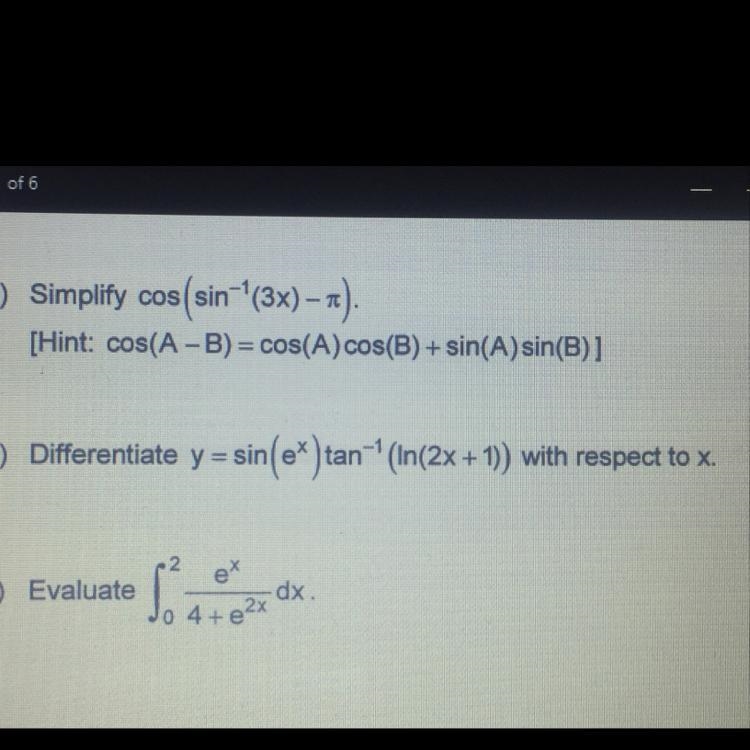 Pls help me. this is inverse trigonometric function-example-1