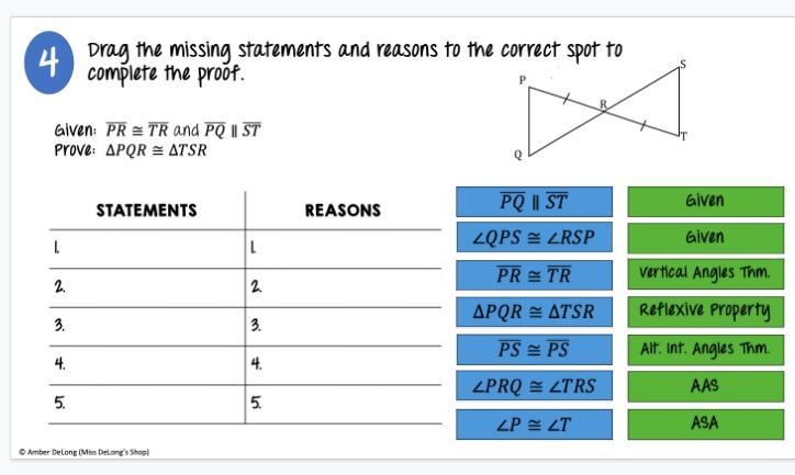 Drag the missing statements and reasons to the correct spot to complete the proof-example-1