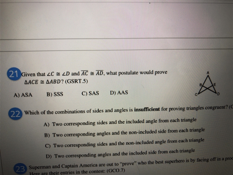 Given that (the question is 21) pleaseee answer fast!! it’s due super sooooonnnnnnn-example-1