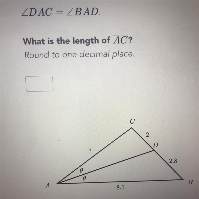 What is the length of AC-example-1