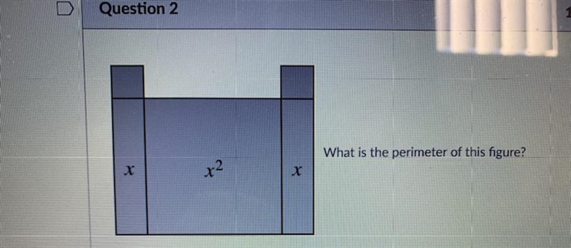 What is the perimeter of this figure? 6x+6 6x+10 4x+6 4x+8-example-1