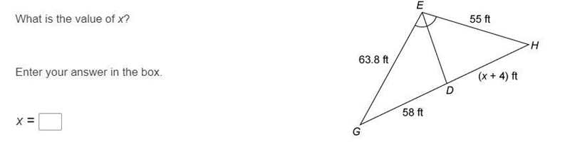 What is the value of x? Enter your answer in the box.-example-1