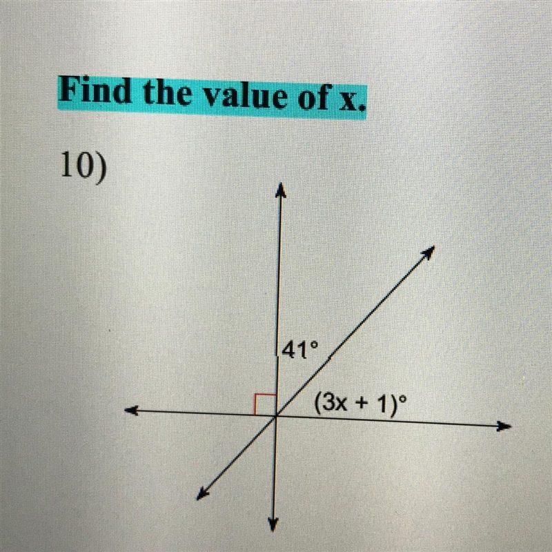 Find the value of X-example-1