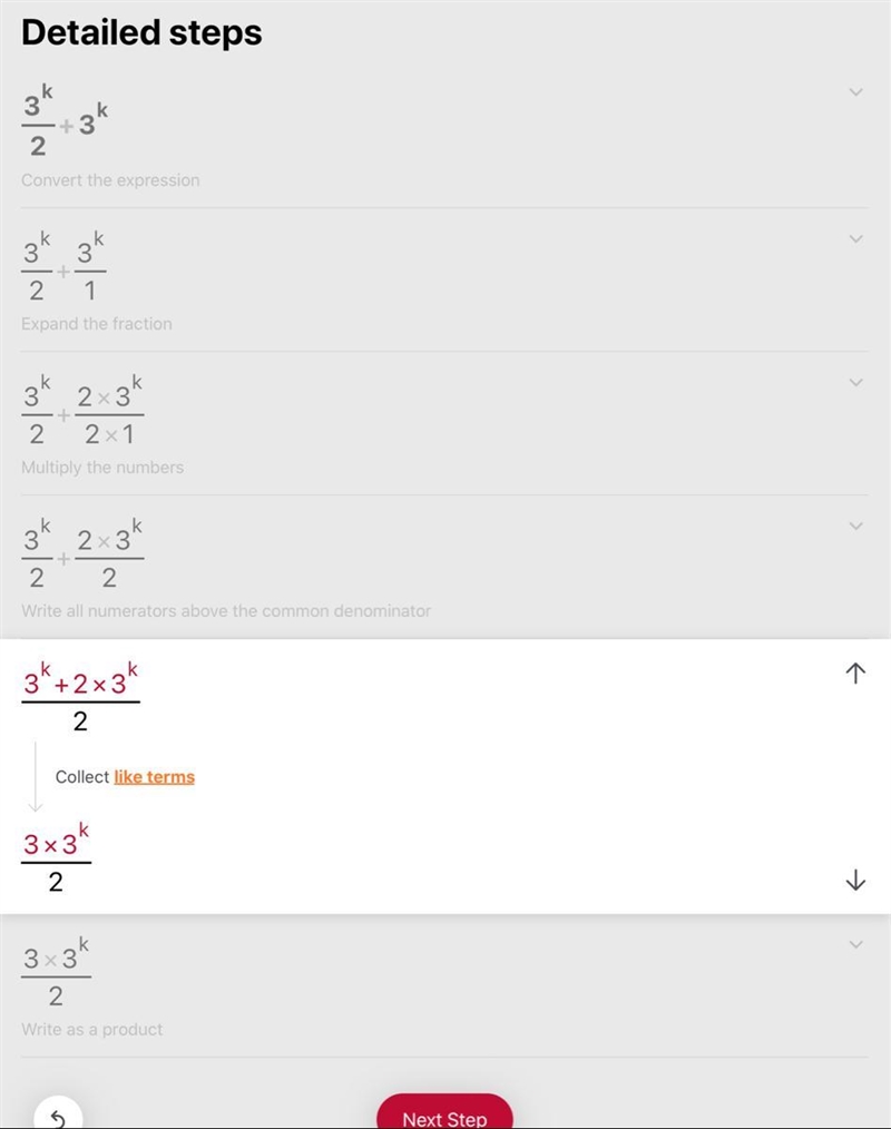 I need help understanding what happened to the 2 in the numerator of the highlighted-example-1