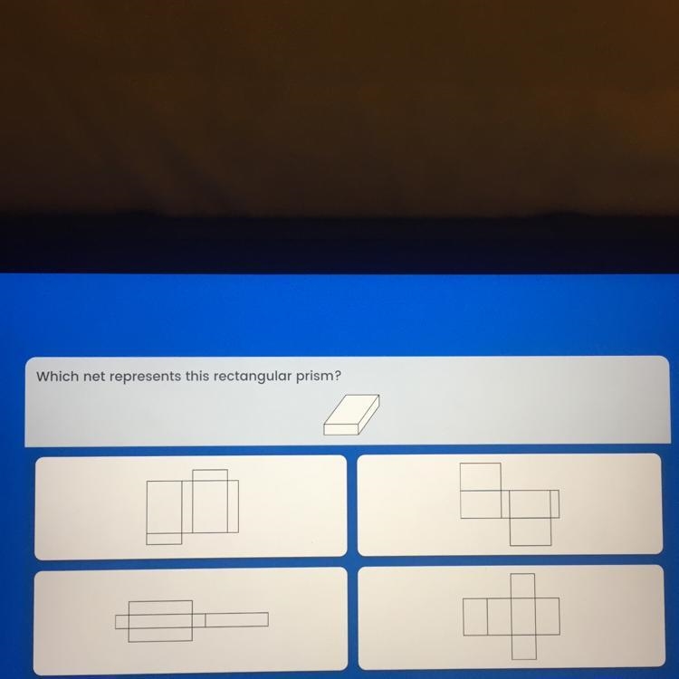 Which bet represents this rectangular prism?-example-1