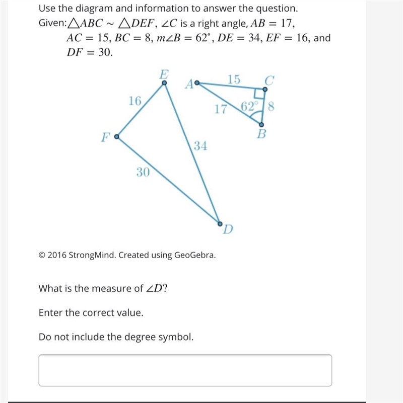 What is the Measure of-example-1