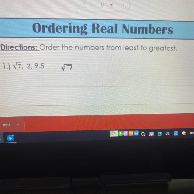 Order the numbers from least to greatest-example-1