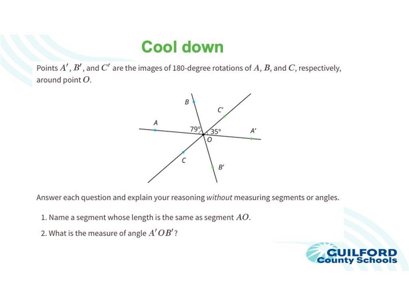 What is the measure of angle A'OB'?-example-1