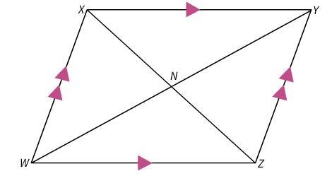 WXYZ is a parallelogram. Name an angle congruent to ∠WZY.-example-1