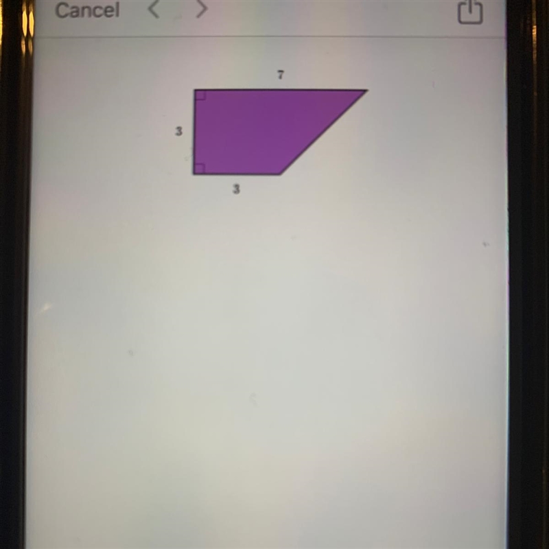 Find the area of the attached figure-example-1