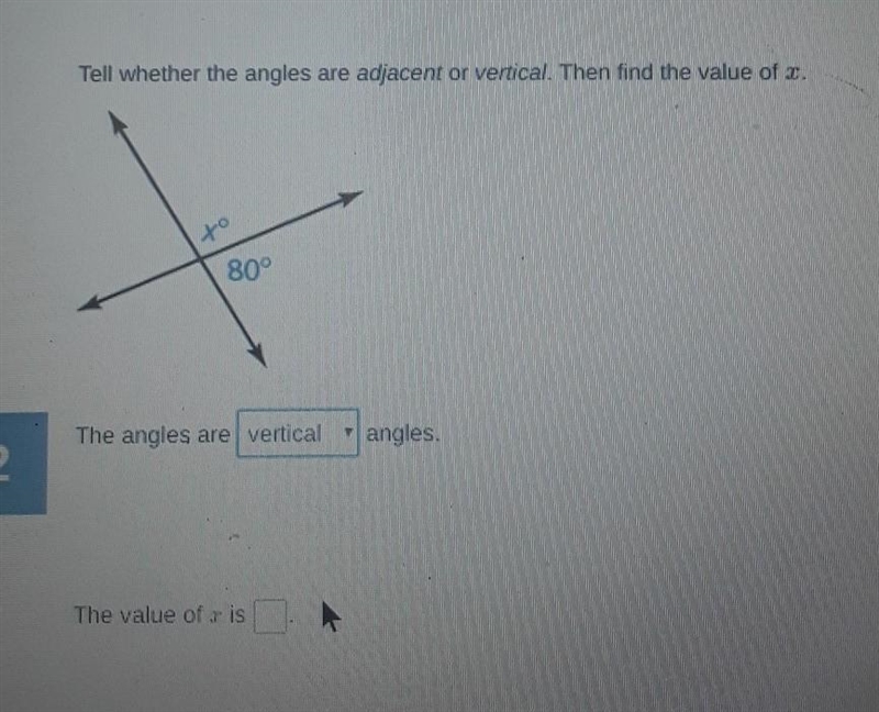 What is the value of x? ​-example-1