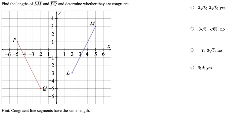 PLEASE HELP find distance between points-example-1