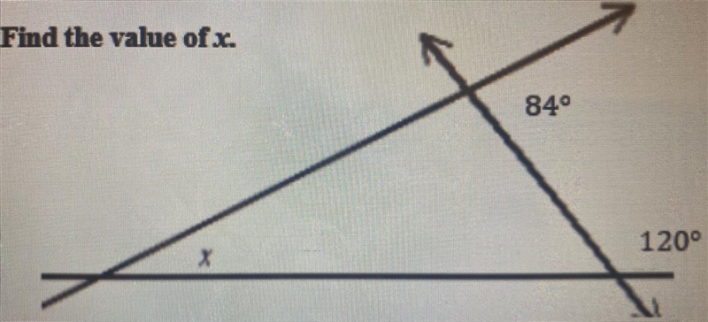 Find the value of x. I need help please!-example-1