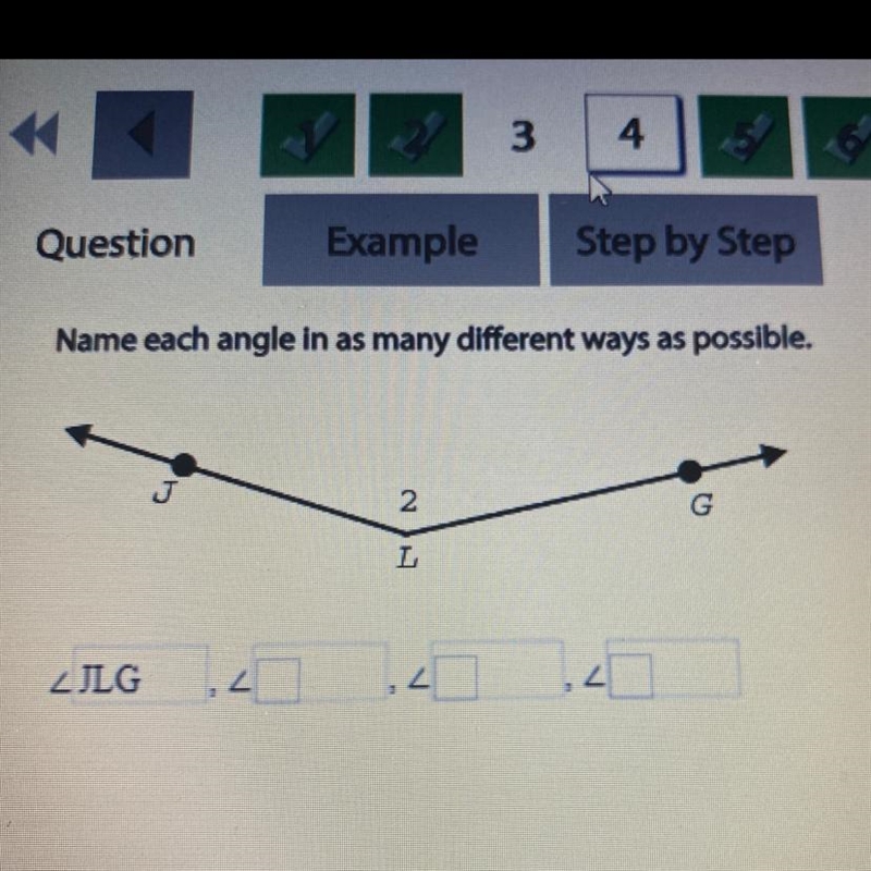 I NEED HELP PLEASE name each angle in as many different ways as possible-example-1