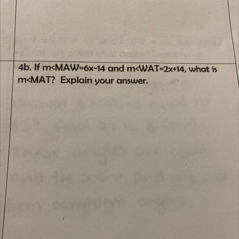 4b. If m m PLEASE HELP AND SHOW WORK PLEASE-example-1