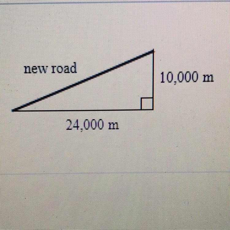 If construction costs are $160,000 per kilometer, find the cost of building the new-example-1