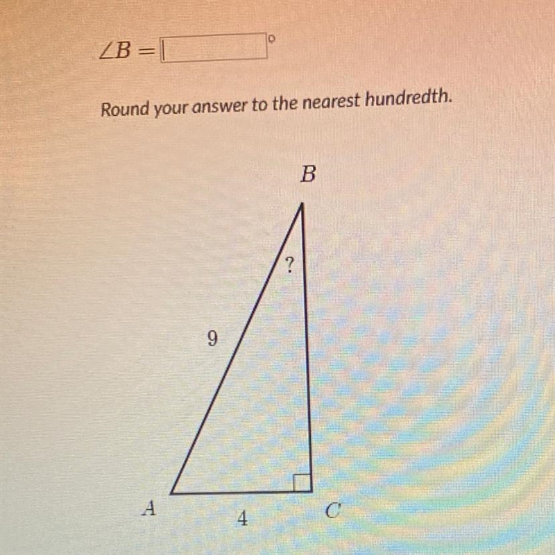 B = Round your answer to the nearest hundredth. please help-example-1