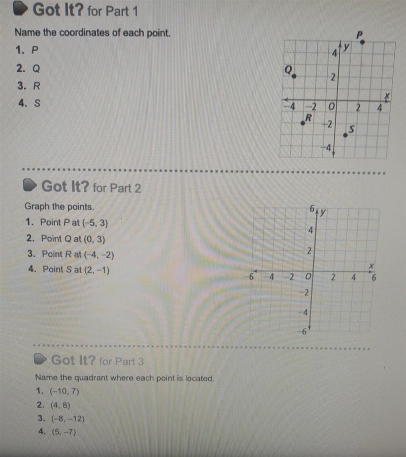 Name: Graphing in the Coordinate Plane PLS I NEED YOUR HELP​-example-1