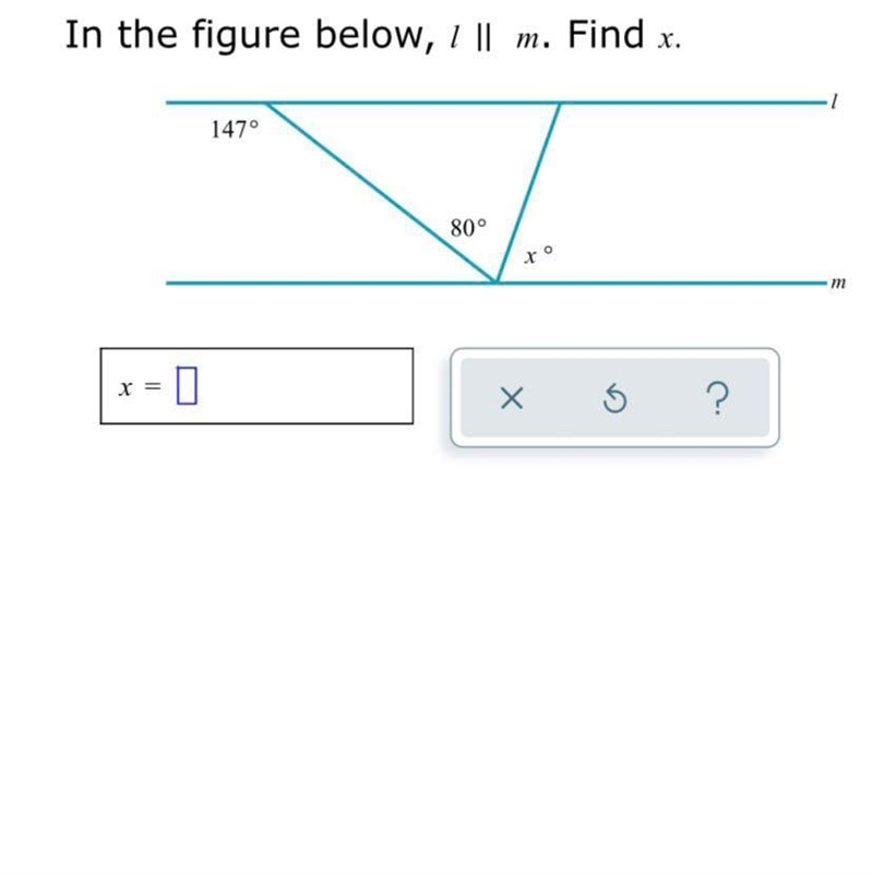 Can you help find x?-example-1