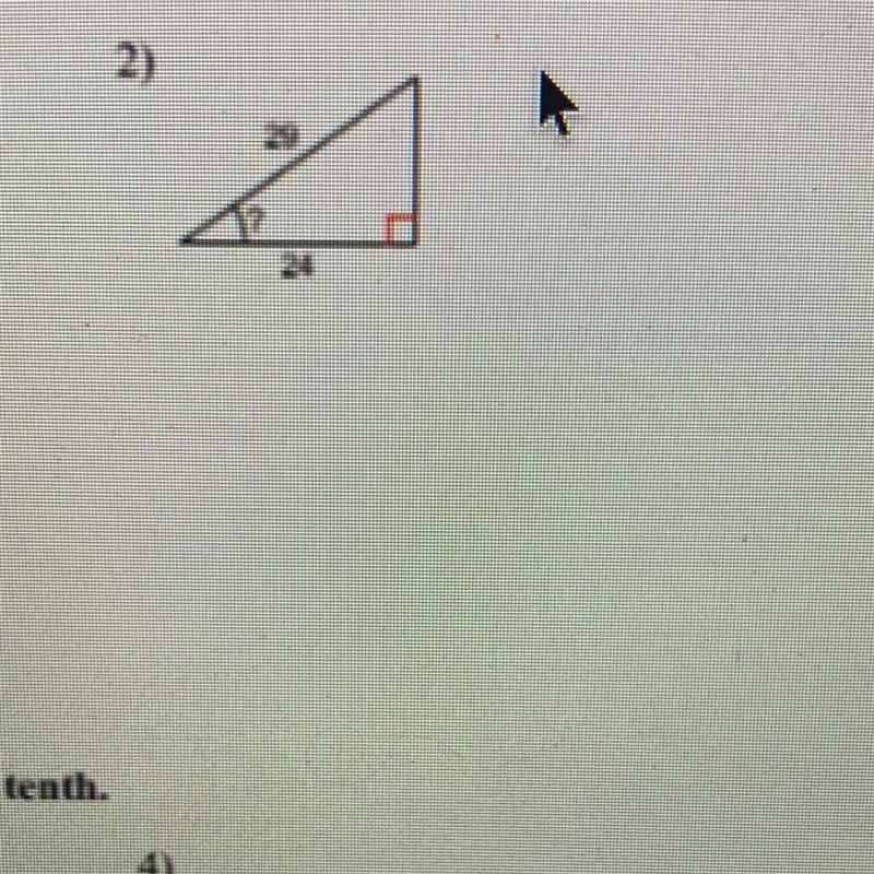 How would I find the missing angle-example-1