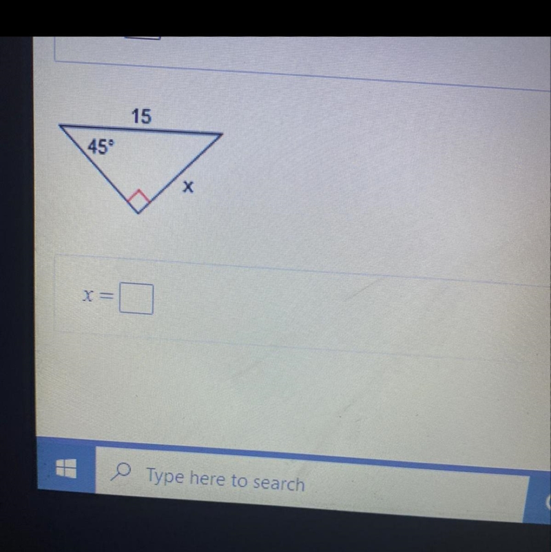 Find the missing side round to the nearest tenth-example-1