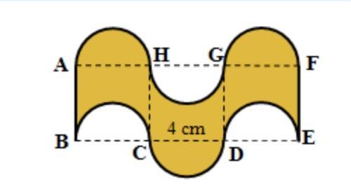 Find the perimeter and the area of each shape. Give your answer as a completely simplified-example-1