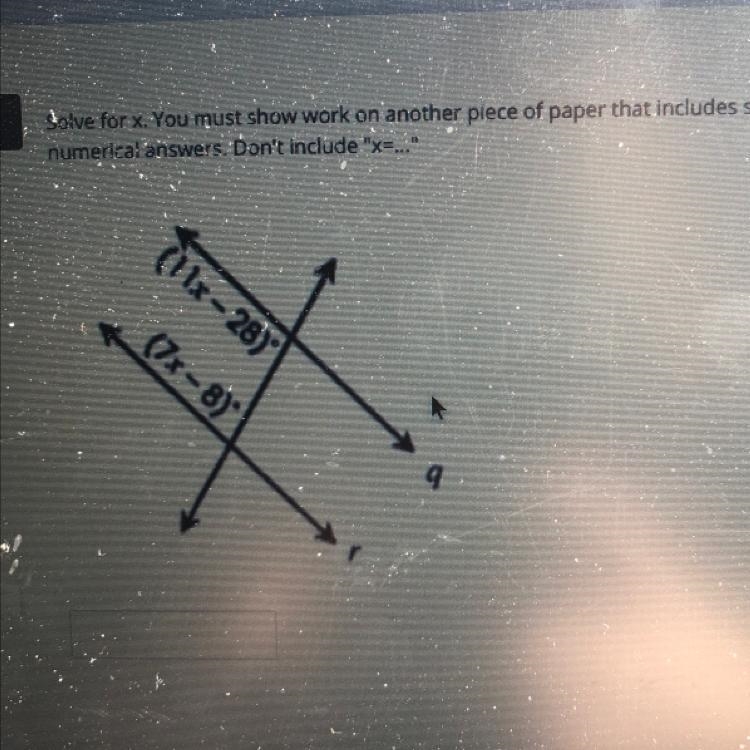 Solve for x Help quick-example-1