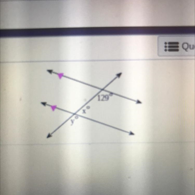 Find the values of x and y.-example-1