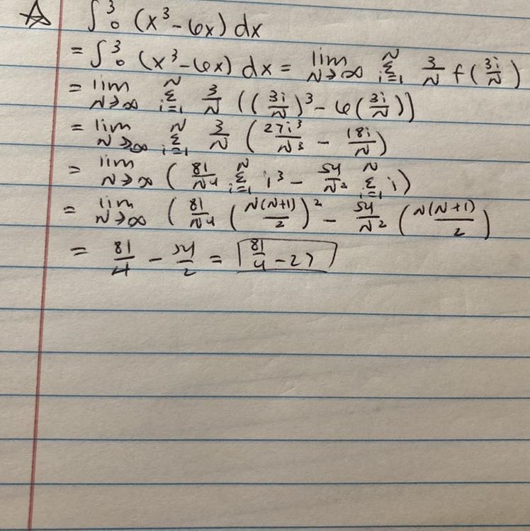 What kind of question will ask us to use this type of format to evaluate the integral-example-1