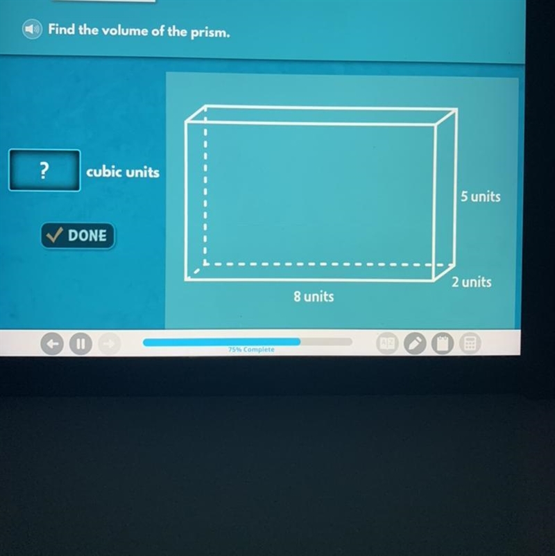 Find the volume of the prism-example-1