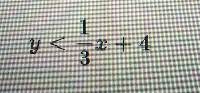 Determine whether the origin is included in the shaded region and whether the shaded-example-1